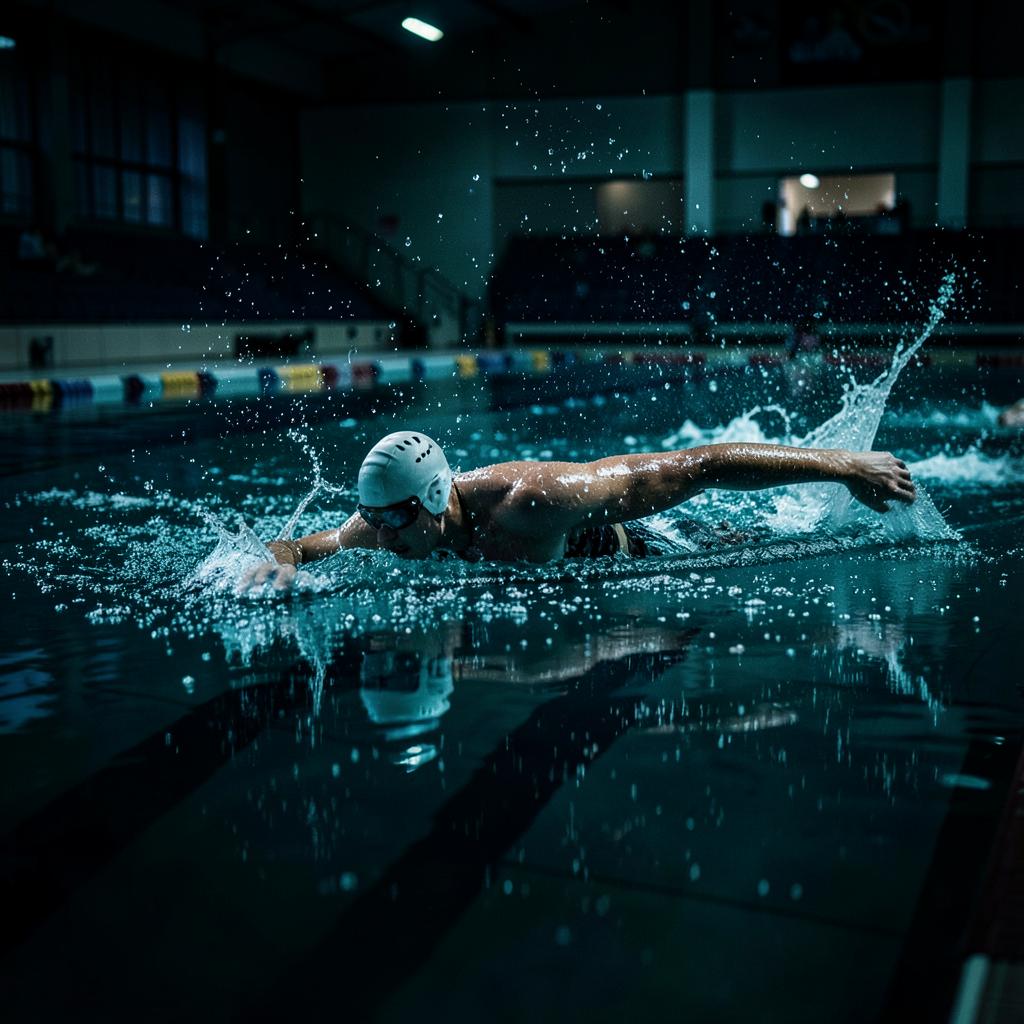 Hockey & Swimming — Goalie Cam & Lane-Line Views