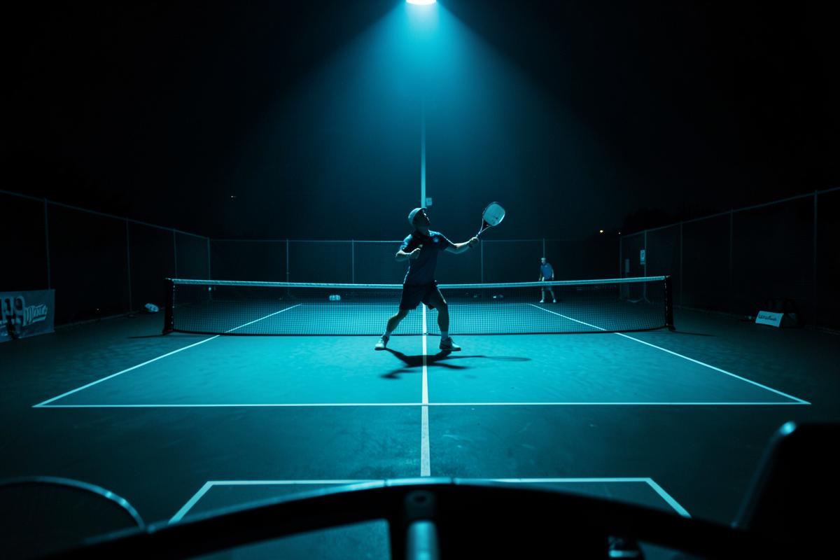Tennis & Paddle — Umpire's Chair & Courtside Boxes